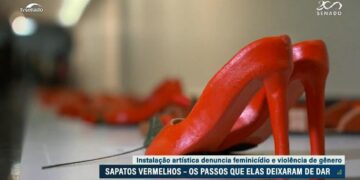 Vídeo: Sapatos vermelhos: arte contra a violência de gênero