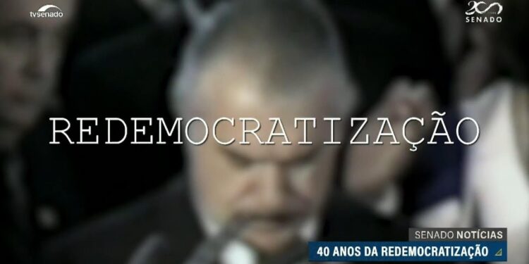 Redemocratização completa 40 anos neste sábado — Senado Notícias