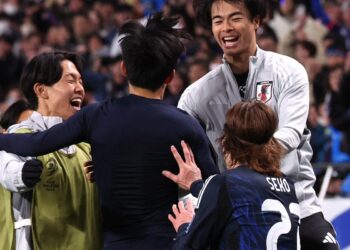 Japão é 1ª classificado para Copa do Mundo 2026 após 2 a 0 no Bahrein