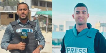 ONGs condenam Israel pelos assassinatos de mais 2 jornalistas em Gaza