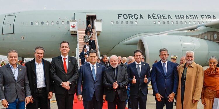 Lula e Janja são recebidos por casal imperial do Japão