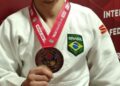 Judô: Michel Augusto garante prata no 1º dia do Grand Slam de Tbilisi