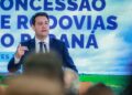 Governador do Paraná elogia parceria com Lula em concessão de rodovias