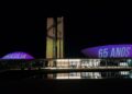 Prédio do Congresso recebe projeção de imagens em comemoração dos 65 anos de Brasília – Notícias