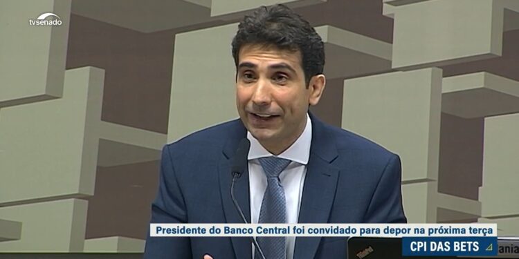 CPI das Bets ouve presidente do Banco Central, Gabriel Galípolo, na terça — Senado Notícias
