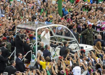 Visita do papa ao Brasil reuniu 3,7 milhões de pessoas no Rio