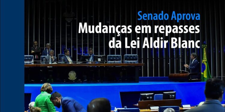 mudanças em repasses da Lei Aldir Blanc — Senado Notícias