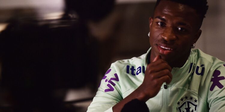 Ancelotti projeta “melhor versão” de Vinícius Júnior na Seleção