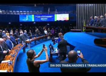 Senado celebra 1º de maio com pedidos de fortalecimento da CLT e jornada de 36 horas — Senado Notícias