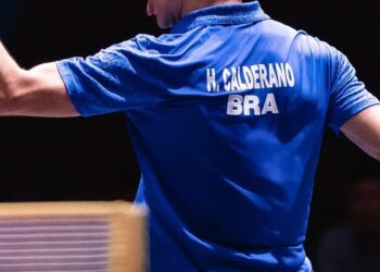 Calderano vence de novo e vai às quartas do Mundial de Tênis de Mesa