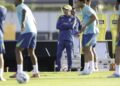 Carlo Ancelotti comanda o primeiro treino da seleção brasileira