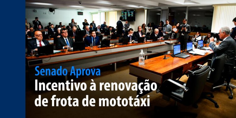incentivo à renovação de frota de mototáxi — Senado Notícias