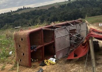 Polícia Civil investiga queda de balão tripulado que matou uma pessoa