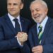 Lula pede que Macron “abra seu coração” para acordo com Mercosul