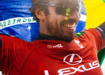 Yago Dora é campeão em Trestles, palco do surfe em Los Angeles 2028