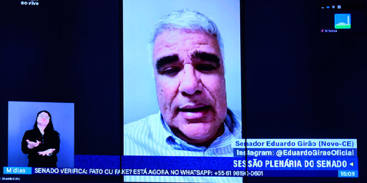 Girão critica sessão virtual e alerta para votação de ‘200 cargos’ no STF — Senado Notícias