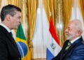 Lula e Santiago Peña conversam sobre caso de espionagem da Abin