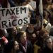Ato na Avenida Paulista pede taxação de super-ricos e condena tarifaço