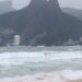Marinha emite aviso de ressaca e alerta de ventos fortes no Rio