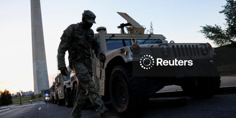 Guarda Nacional chega a Washington DC; prefeita denuncia autoritarismo