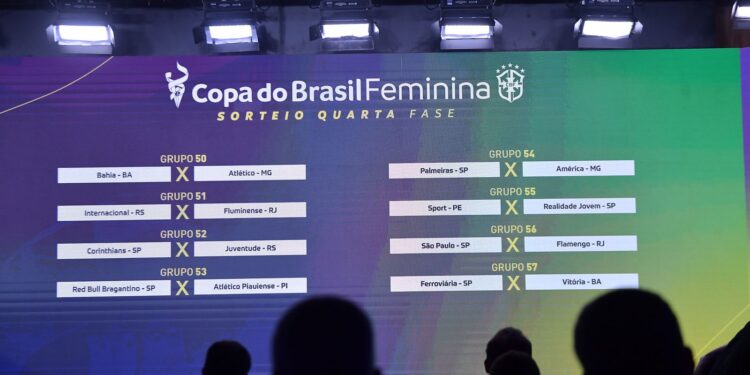 CBF sorteia confrontos da Copa do Brasil Feminina