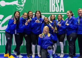 Brasil é campeão das Américas no goalball masculino e no feminino