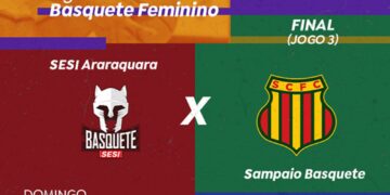 TV Brasil transmite Sesi Araraquara e Sampaio Basquete pela LBF
