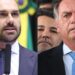 Em mensagem obtida pela PF, Eduardo Bolsonaro chama o pai de ingrato