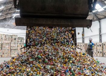 Brasil reciclou 97,3% das latinhas de alumínio em 2024