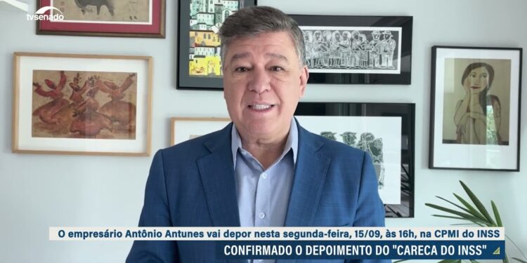 presidente confirma presença do ‘Careca do INSS’ na segunda — Senado Notícias