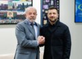 Lula encontra Zelensky e diz que não há “saída militar” para guerra