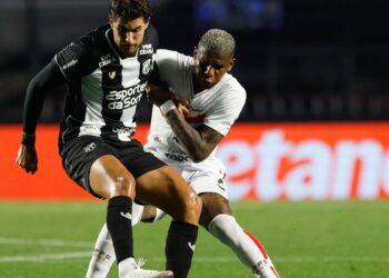 Ceará derrota São Paulo no encerramento da 25ª rodada do Brasileiro