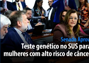 teste genético no SUS para mulheres com alto risco de câncer — Senado Notícias