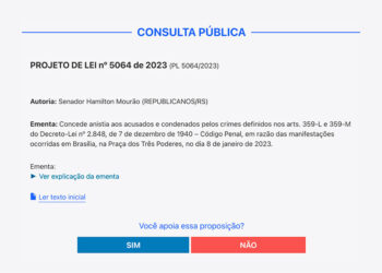 O Senado abriu consulta sobre a anistia? — Senado Notícias
