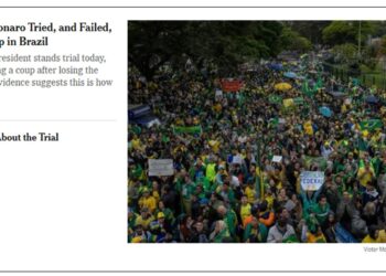 Imprensa ocidental destaca ineditismo do julgamento de Bolsonaro