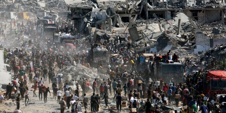 ONU diz que 560 toneladas de alimentos entram por dia em Gaza