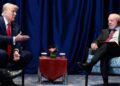 Trump parabeniza Lula e diz que negociações com Brasil prosseguem