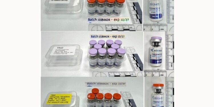 PF faz operação contra importação clandestina de remédio emagrecedor