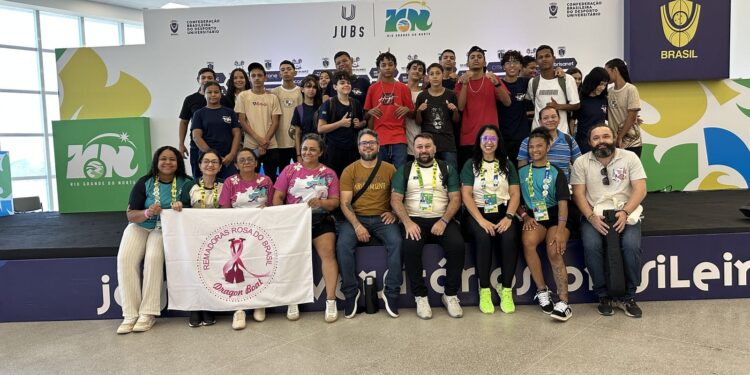 Jogos Universitários Brasileiros abrem espaço para o Outubro Rosa