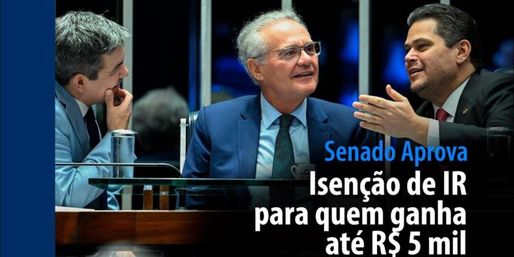 Isenção de IR para quem ganha até R$ 5 mil — Senado Notícias
