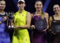 Stefani e Babos perdem na decisão e ficam com o vice no WTA Finals