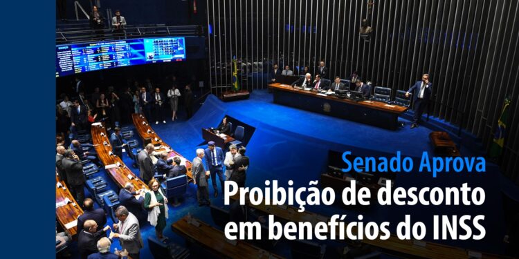 proibição de desconto em benefícios do INSS — Senado Notícias