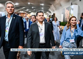 Na COP 30, Davi destaca redução do desmatamento e avanço da energia limpa — Senado Notícias