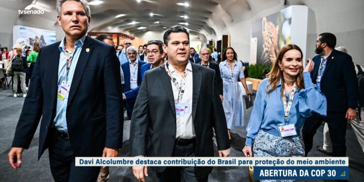 Na COP 30, Davi destaca redução do desmatamento e avanço da energia limpa — Senado Notícias