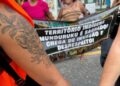 Em protesto pacífico, indígenas munduruku cobram participação na COP30
