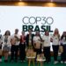 Voluntários da COP30 recebem kit de alimentos da agricultura familiar