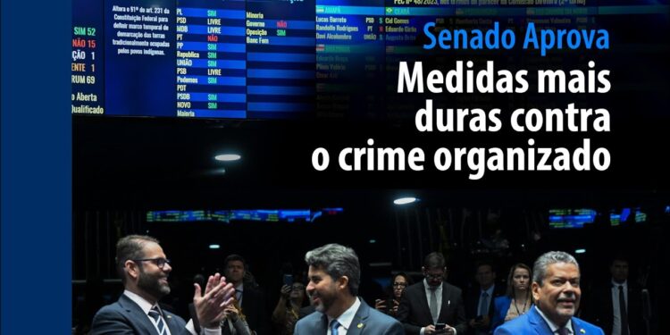 Medidas mais duras contra o crime organizado — Senado Notícias