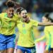 Seleção feminina fecha 2025 com goleada de 5 a 0 sobre Portugal