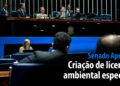 Criação de licença ambiental especial — Senado Notícias