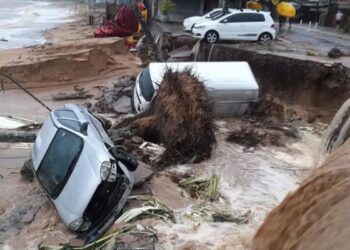 Duas pessoas morrem em Ilhabela devido às chuvas fortes
